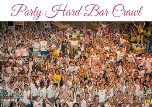 party hard bar crawl in Cyprus