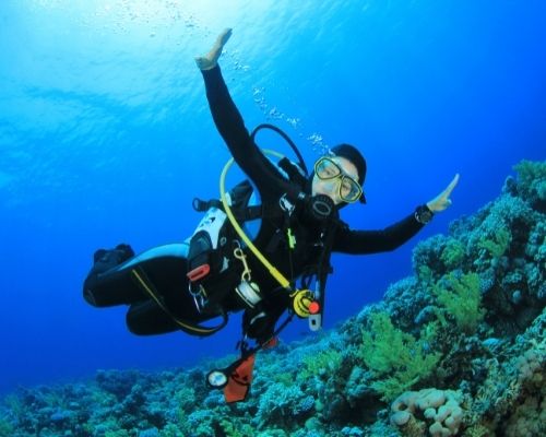 scuba diving in Cyprus