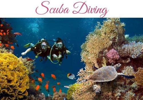 scuba diving is one of the fun activities to do in Ayia Napa 